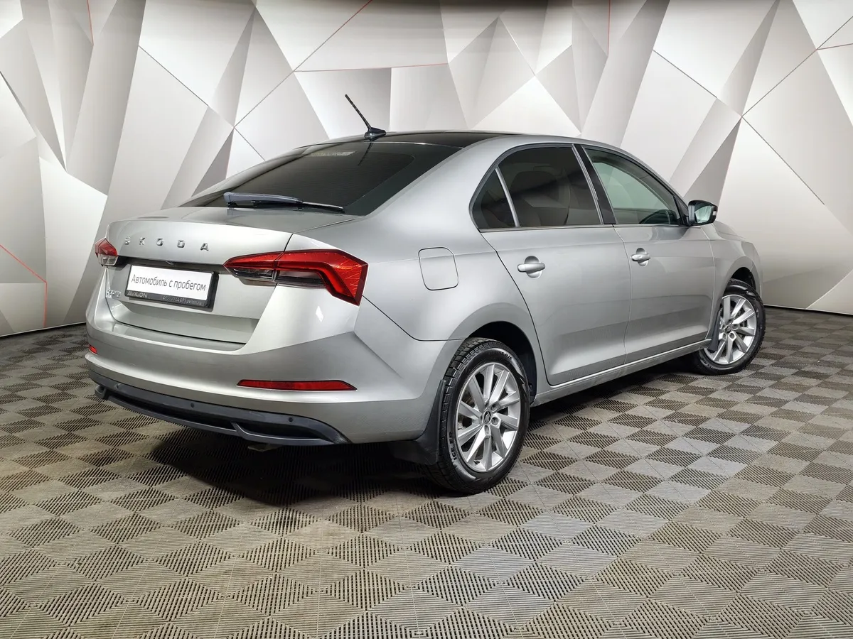 Skoda Rapid 1.4 TSI DSG (125 л.с.) Active Серебристый в АВИЛОН. Слайд №2