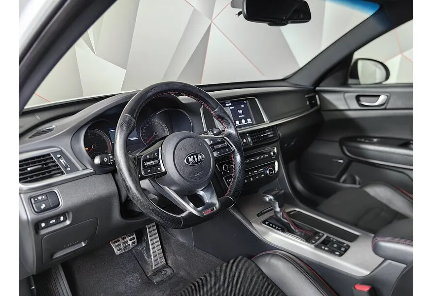 Kia Optima 2.4 GDI AT (188 л.с.) Luxe Белый в АВИЛОН. Слайд №18