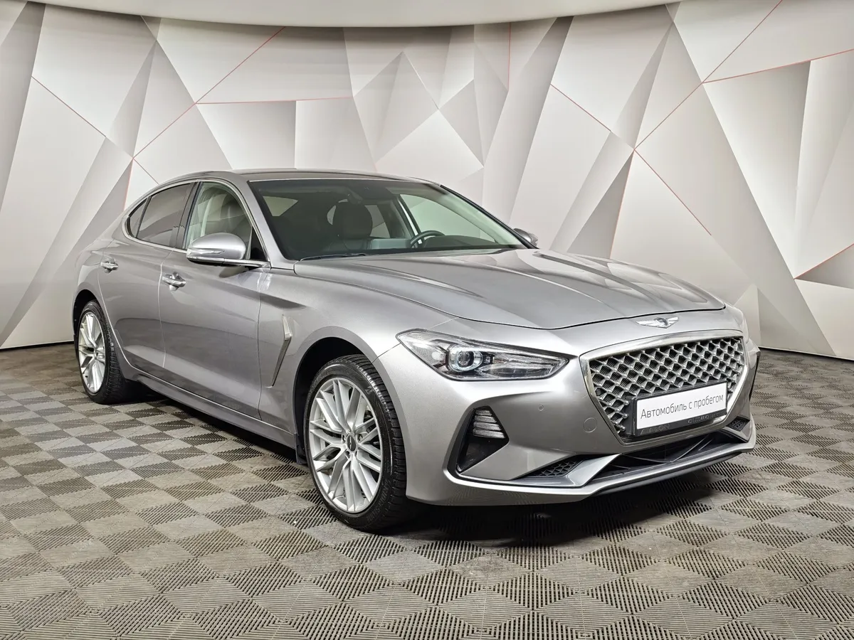 Genesis G70 2.0 T AT AWD (197 л.с.) Business Серебристый в АВИЛОН. Слайд №3