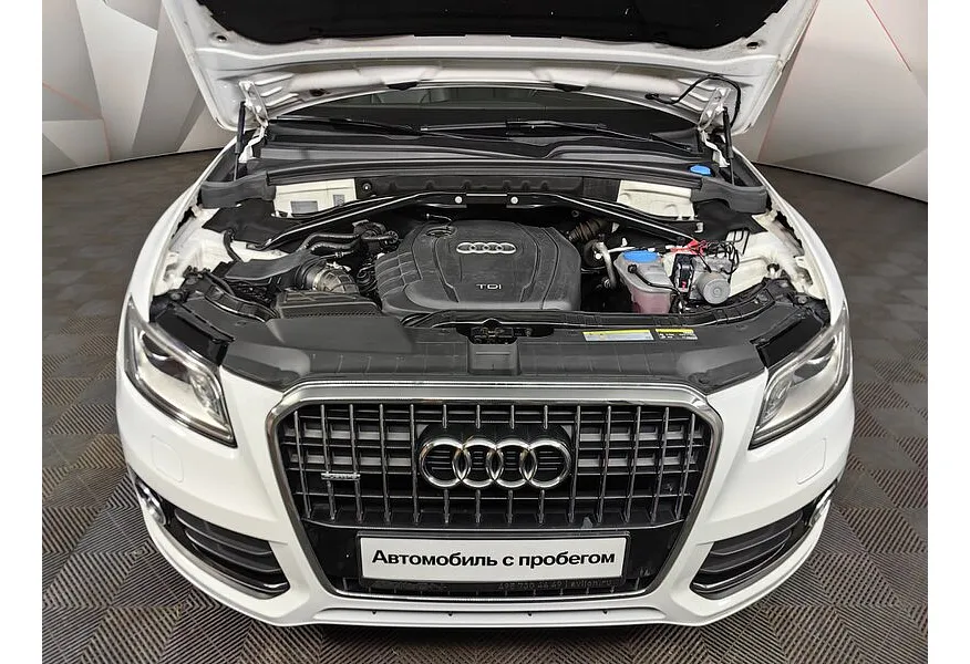 Audi Q5 2.0 TDI S tronic quattro (177 л.с.) Белый в АВИЛОН. Слайд №19