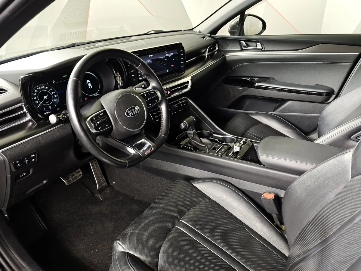 Kia K5 2.5 GDI AT 2WD (194 л.с.) GT Line Plus Черный в АВИЛОН. Слайд №18