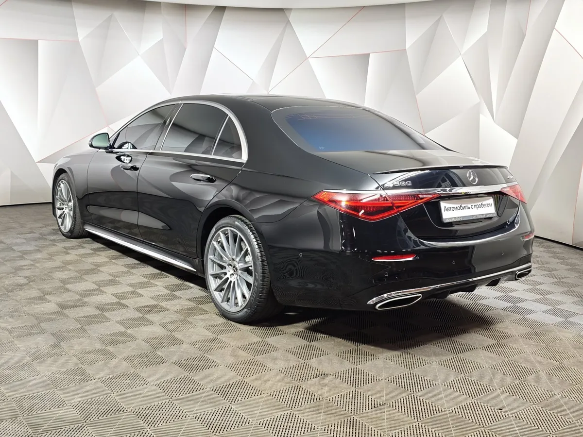 Mercedes-Benz S-Класс S 580 9G-Tronic 4Matic (503 л.с.) Черный в АВИЛОН. Слайд №4