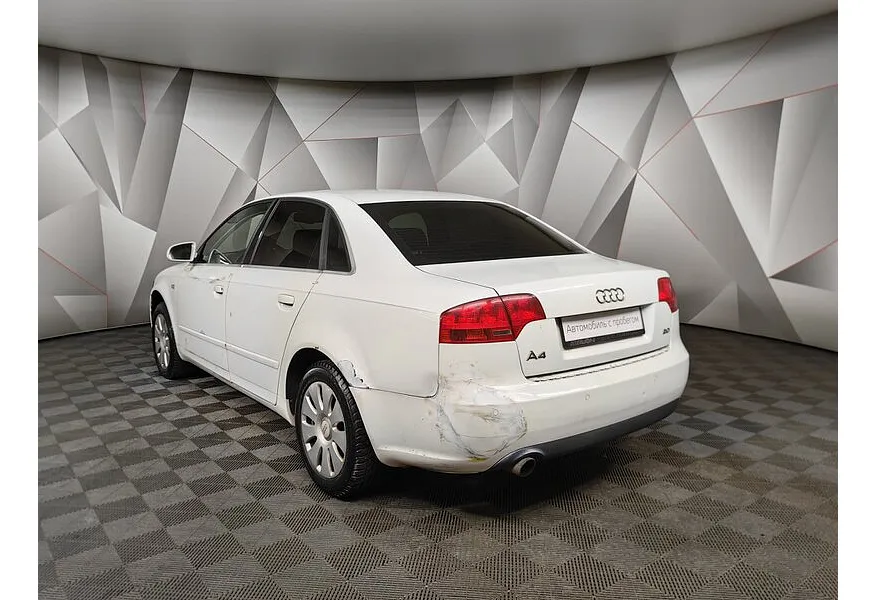 Audi A4 2.0 multitronic (130 л.с.) Белый в АВИЛОН. Слайд №4