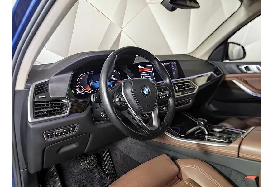 BMW X5 xDrive30d Steptronic (249 л.с.) Business Plus Синий в АВИЛОН. Слайд №12