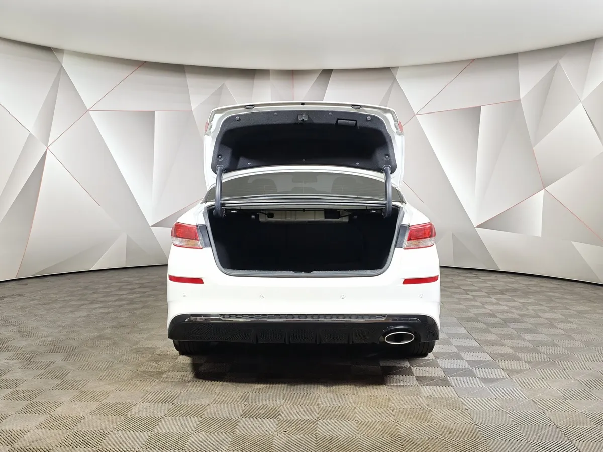 Kia Optima 2.0 MPI AT (150 л.с.) Белый в АВИЛОН. Слайд №12