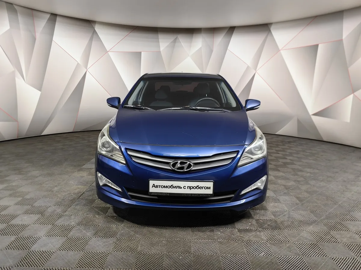 Hyundai Solaris 1.6 MT (123 л.с.) Active Plus Синий в АВИЛОН. Слайд №7