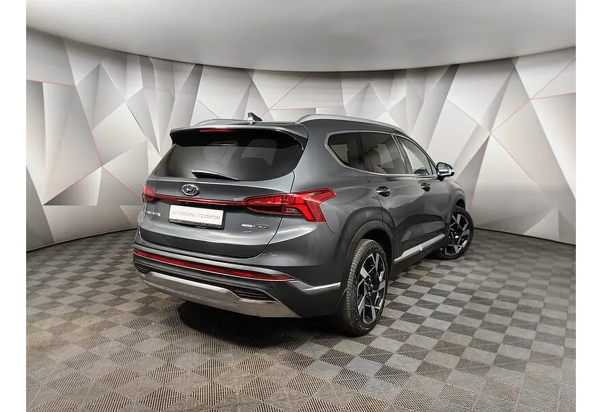 Hyundai Santa Fe 2.2 (200 л.с.) CRDi - 8AT High-Tech + Exclusive Зеленый в АВИЛОН. Слайд №2