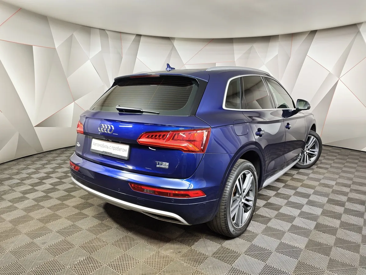 Audi Q5 2.0 TFSI S tronic quattro (249 л.с.) Sport Синий в АВИЛОН. Слайд №2
