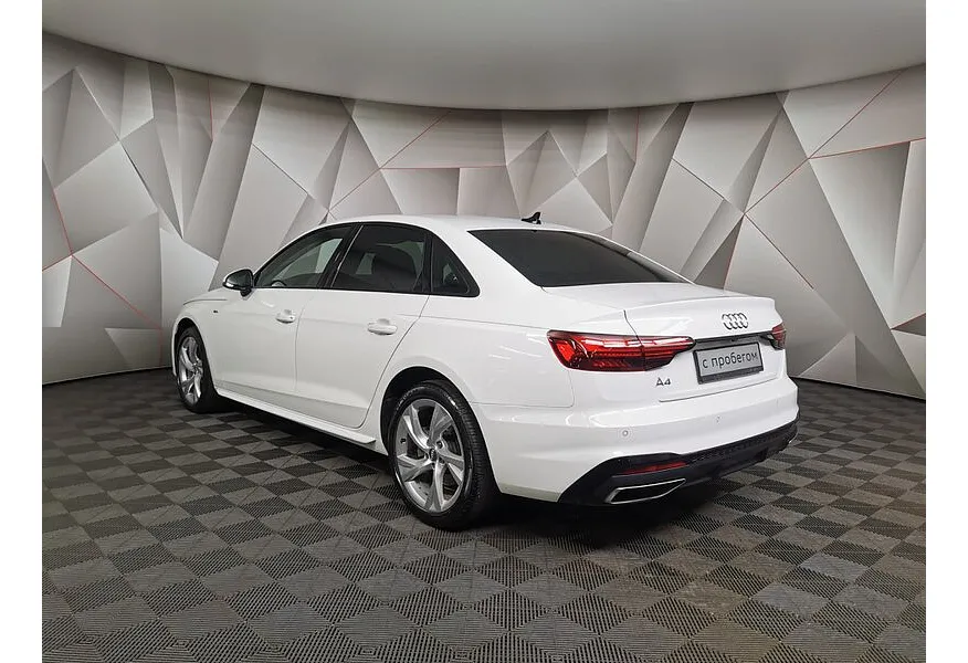 Audi A4 2.0 TFSI S tronic (150 л.с.) Белый в АВИЛОН. Слайд №4