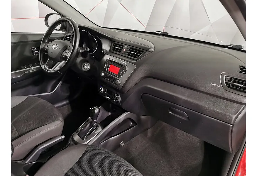 Kia Rio 1.6 AT (123 л.с.) Красный в АВИЛОН. Слайд №10