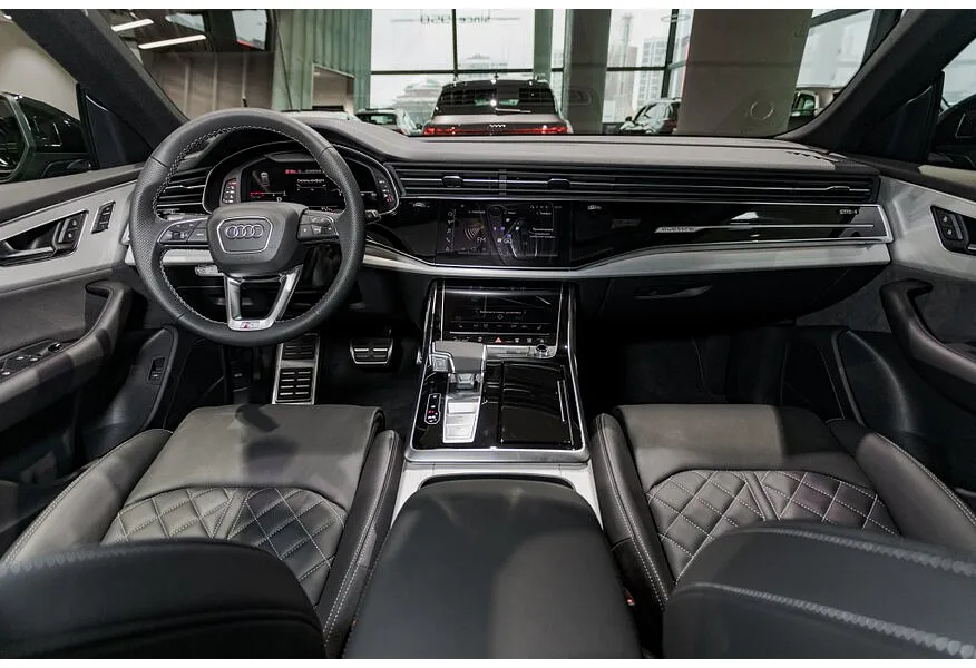 Audi Q8 3.0 TDI Tiptronic quattro (286 л.с.) Черный в АВИЛОН. Слайд №13