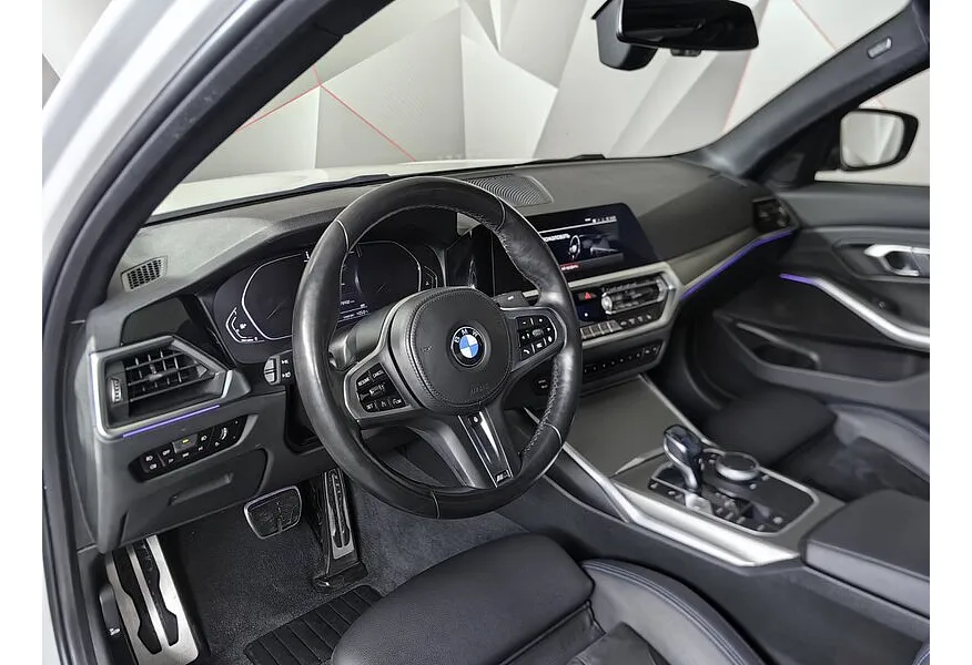 BMW 3 серия 320i xDrive (184 л.с.) M Sport Pro Белый в АВИЛОН. Слайд №12