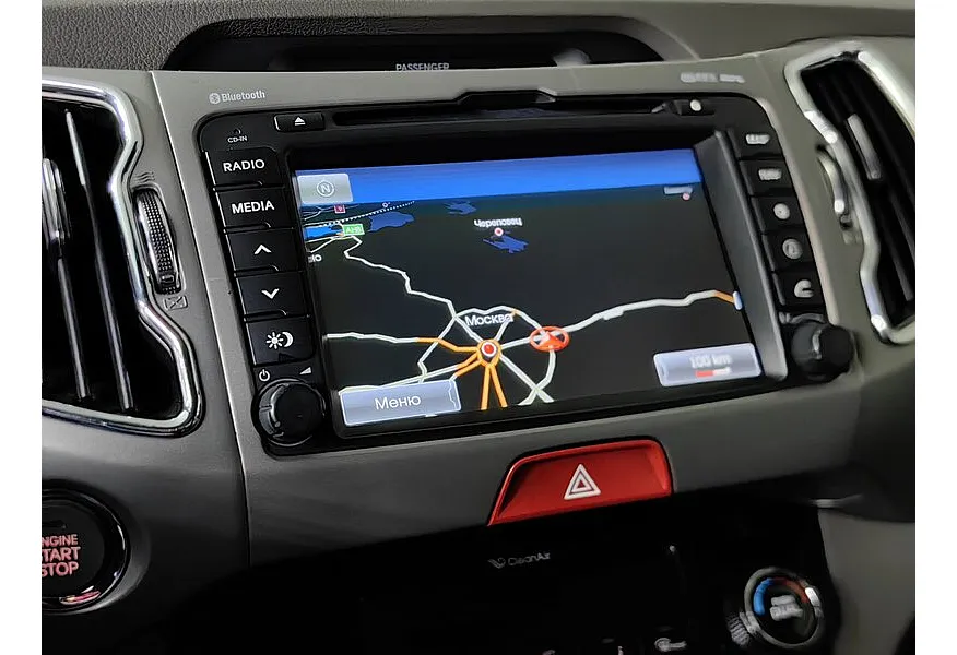 Kia Sportage 2.0 TD AT 4WD (136 л.с.) Бежевый в АВИЛОН. Слайд №22