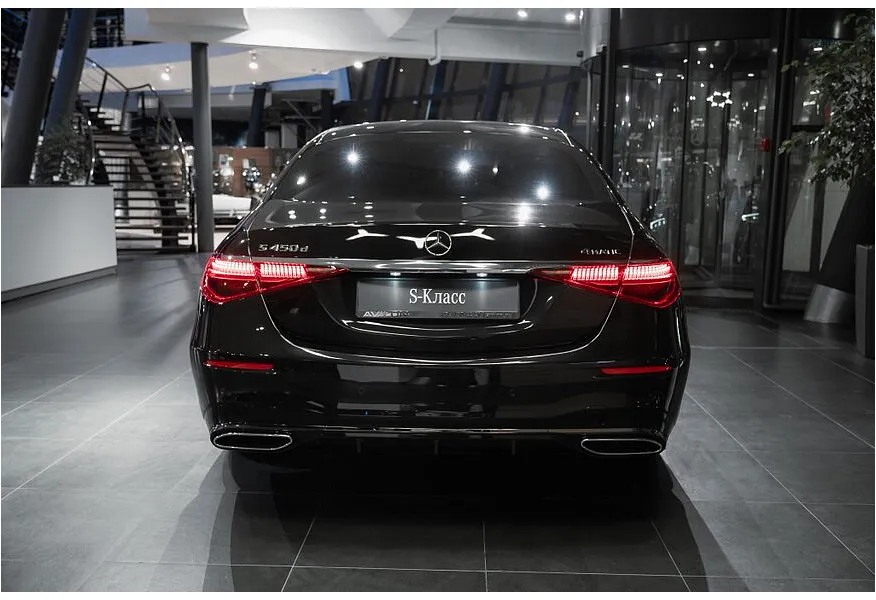 Mercedes-Benz S-Класс S 450 d 9G-TRONIC 4MATIC (330 л.с.) Черный в АВИЛОН. Слайд №5