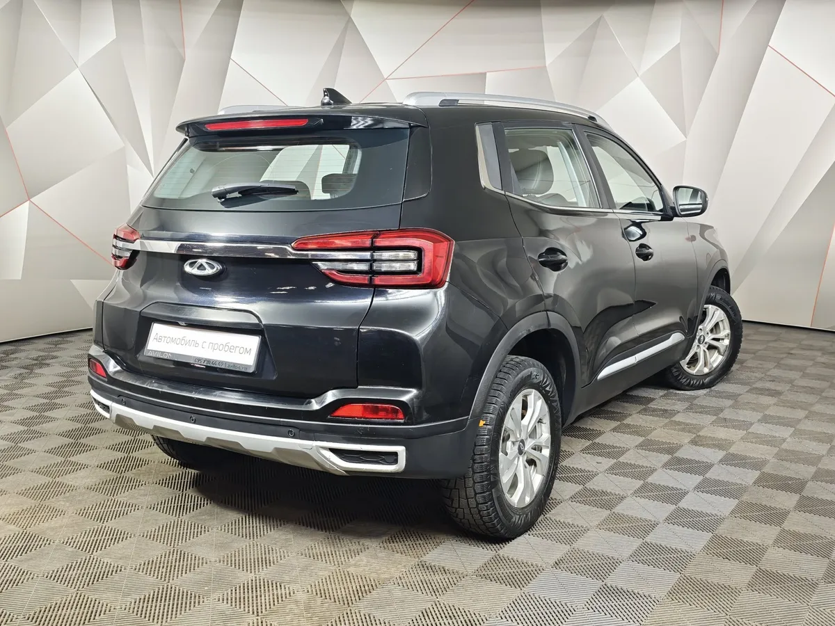 Chery Tiggo 4 1.5 CTV (113 л.с.) Travel Черный в АВИЛОН. Слайд №2