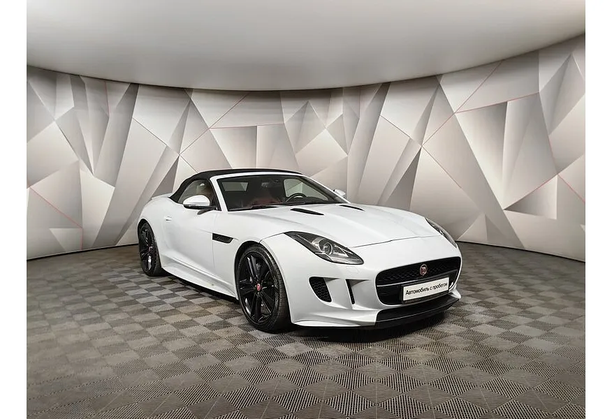 Jaguar F-Type 3.0 V6 AT (340 л.с.) Белый в АВИЛОН. Слайд №3