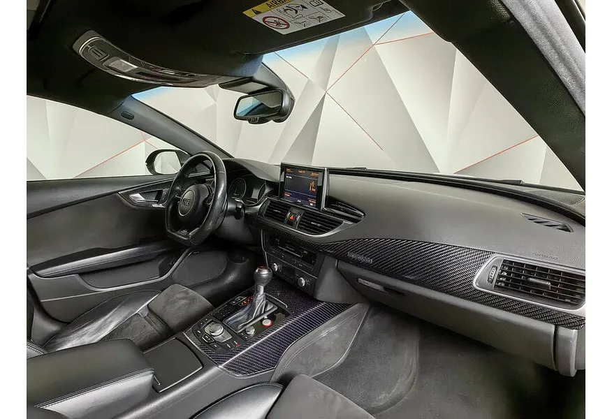 Audi RS 7 4.0 TFSI Tiptronic performance quattro (605 л.с.) Синий в АВИЛОН. Слайд №13