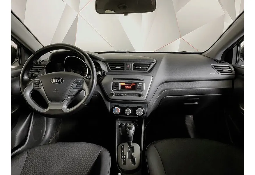 Kia Rio 1.4 AT (107 л.с.) Коричневый в АВИЛОН. Слайд №13