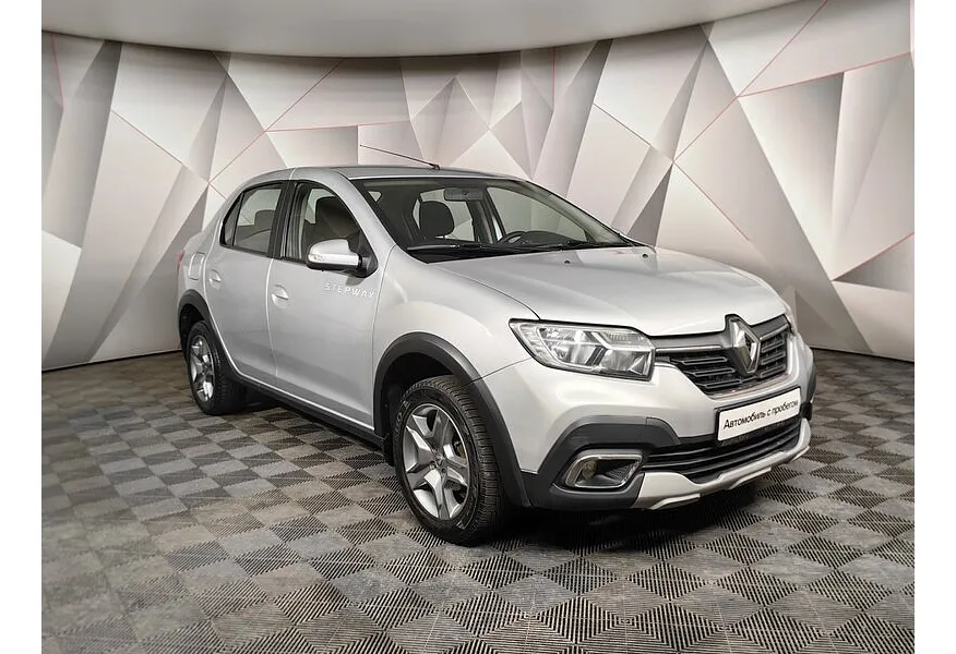 Renault Logan 1.6 AT FWD (102 л.с.) Серый в АВИЛОН. Слайд №3