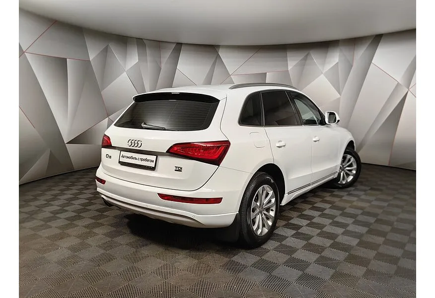 Audi Q5 2.0 TDI S tronic quattro (177 л.с.) Белый в АВИЛОН. Слайд №8