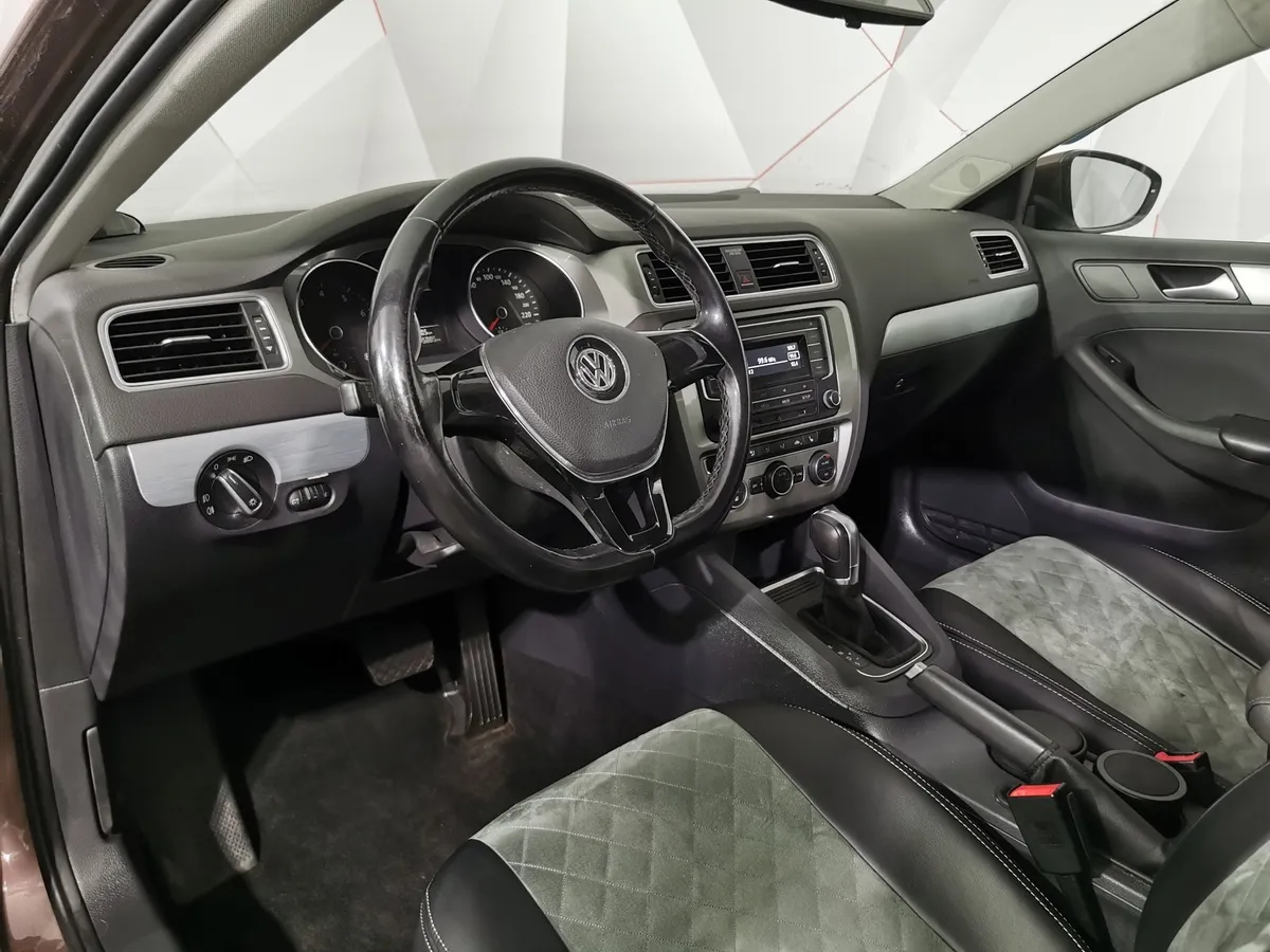 Volkswagen Jetta 1.4 TSI DSG (122 л.с.) Comfortline Коричневый в АВИЛОН. Слайд №14