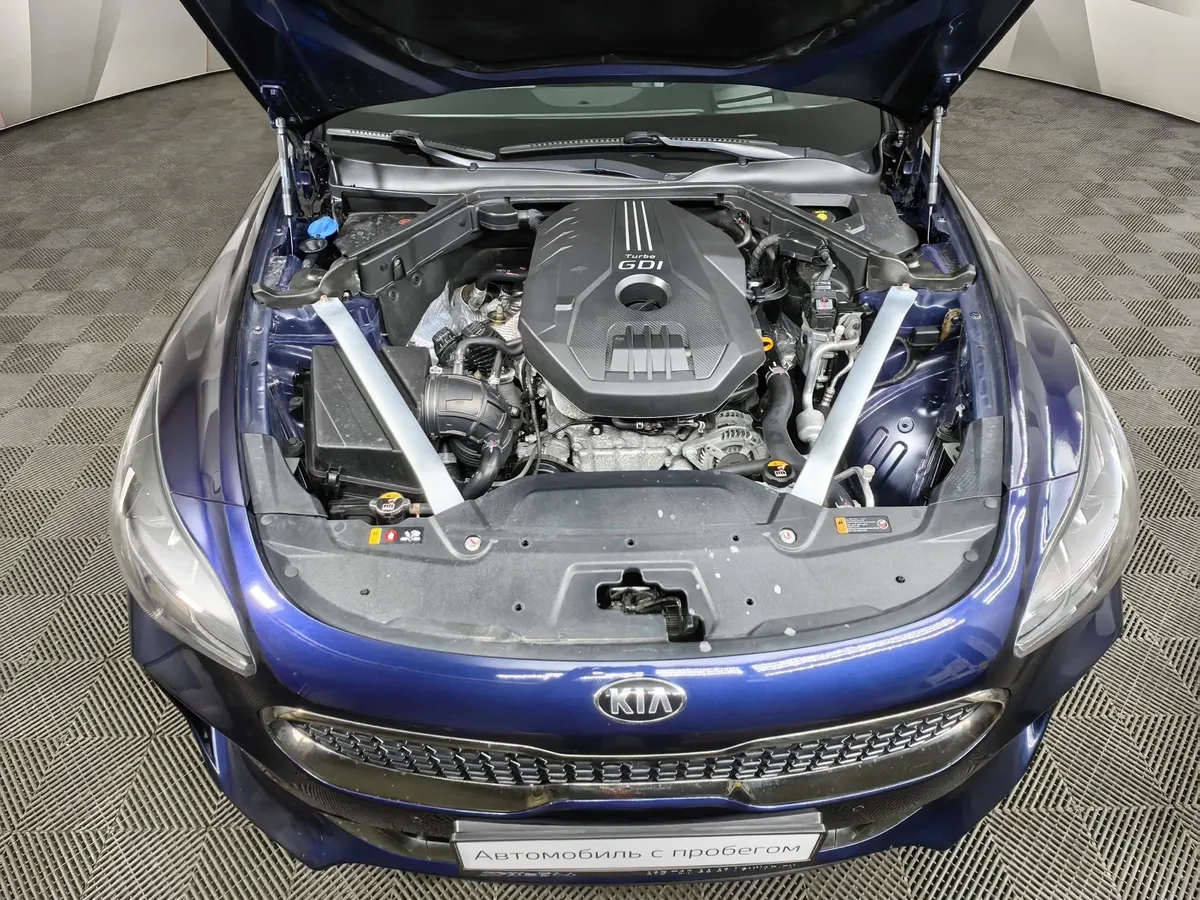 Kia Stinger 2.0 AT (247 л.с.) Comfort Синий в АВИЛОН. Слайд №11