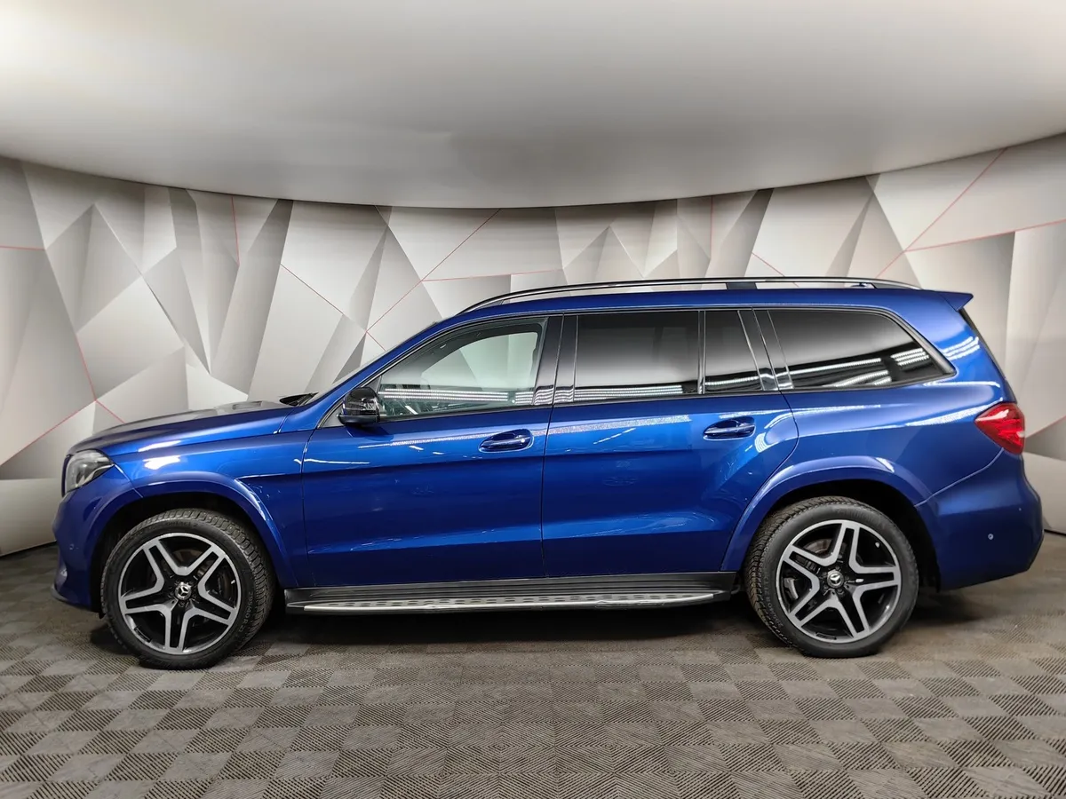 Mercedes-Benz GLS 400 4MATIC 9G-TRONIC (333 л.с.) Особая серия Синий в АВИЛОН. Слайд №5