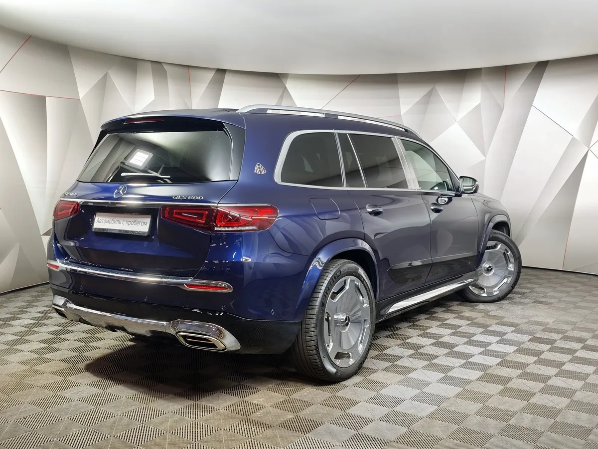 Mercedes-Benz GLS 600 9G-Tronic 4Matic (558 л.с.) Синий в АВИЛОН. Слайд №2