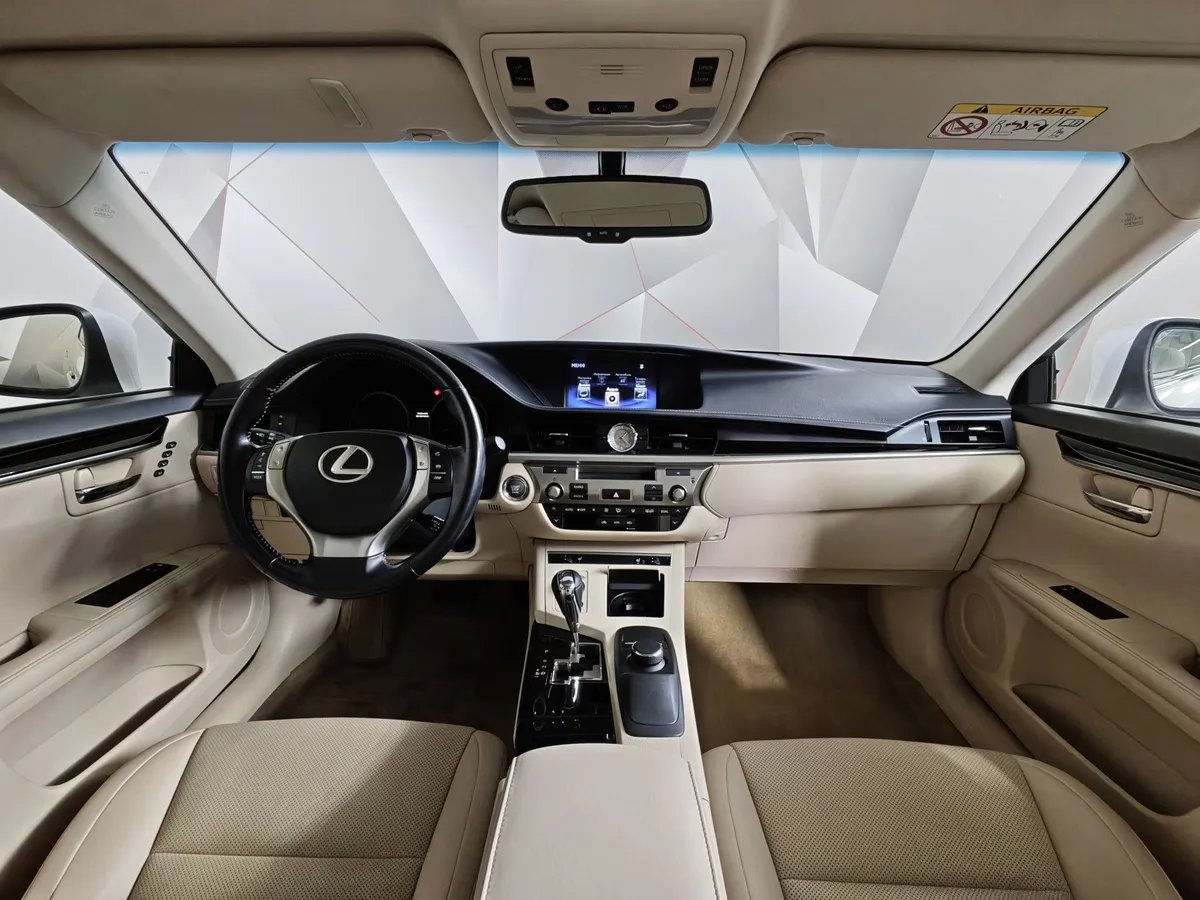 Lexus ES 250 AT (184 л.с.) Comfort Белый в АВИЛОН. Слайд №13