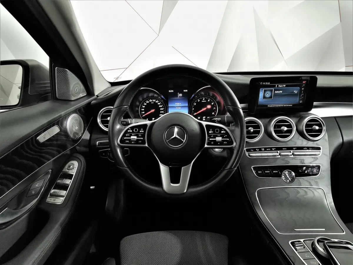 Mercedes-Benz C-Класс C 180 9G-TRONIC (150 л.с.) Avantgarde Серебристый в АВИЛОН. Слайд №19
