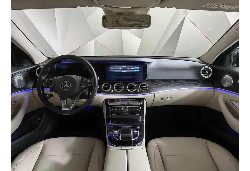 Mercedes-Benz E-Класс E 220 d 4MATIC 9G-TRONIC (194 л.с.) Черный в АВИЛОН. Слайд №13