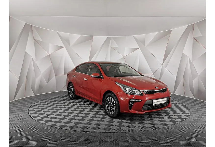 Kia Rio 1.6 AT (123 л.с.) Красный в АВИЛОН. Слайд №3