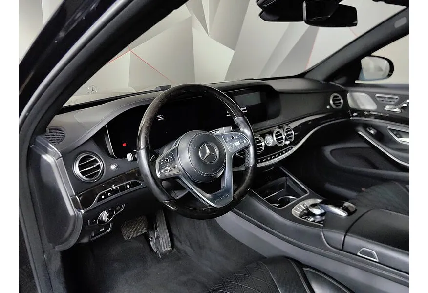 Mercedes-Benz S-Класс S 450 9G-Tronic 4Matic (367 л.с.) Черный в АВИЛОН. Слайд №19