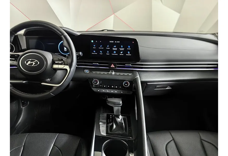 Hyundai Elantra 1.6 - 6AT (128 л.с.) Active Белый в АВИЛОН. Слайд №14