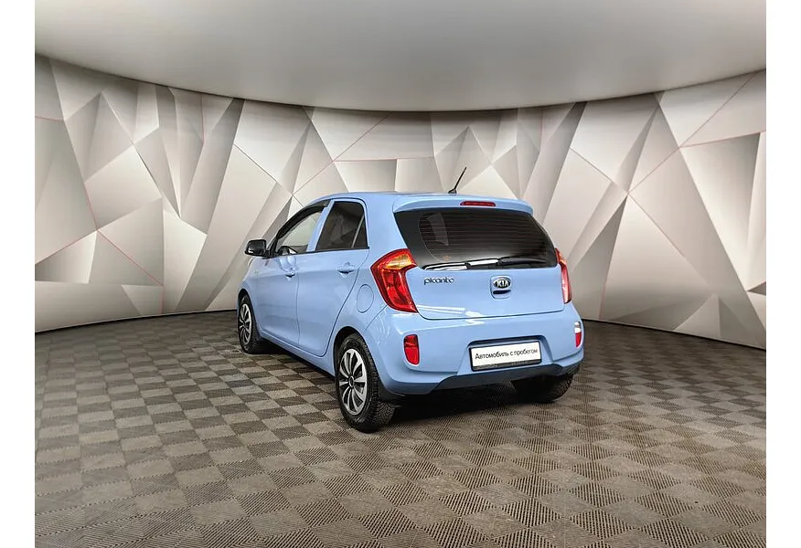 Kia Picanto 1.3 AT (85 л.с.) Голубой в АВИЛОН. Слайд №4