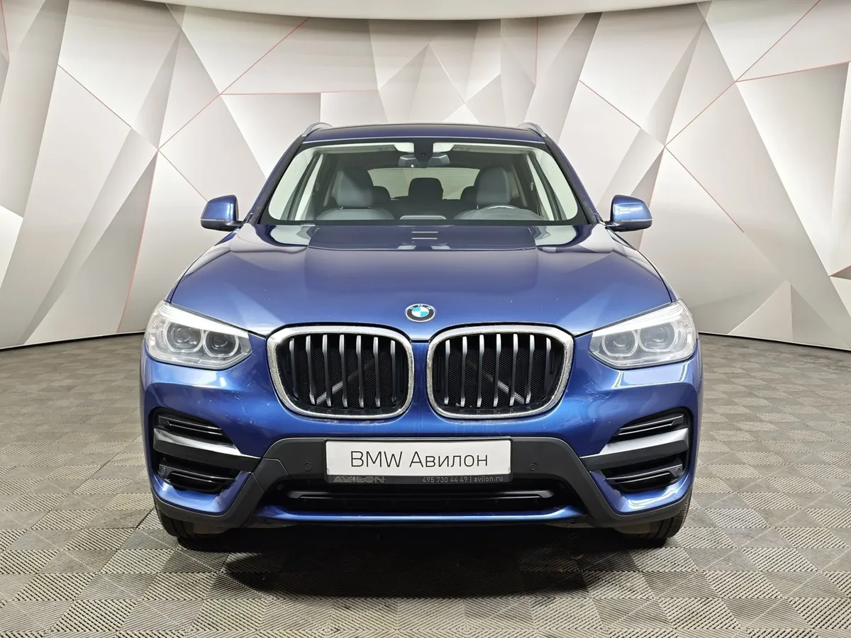 BMW X3 xDrive20i AT (184 л.с.) Синий в АВИЛОН. Слайд №3