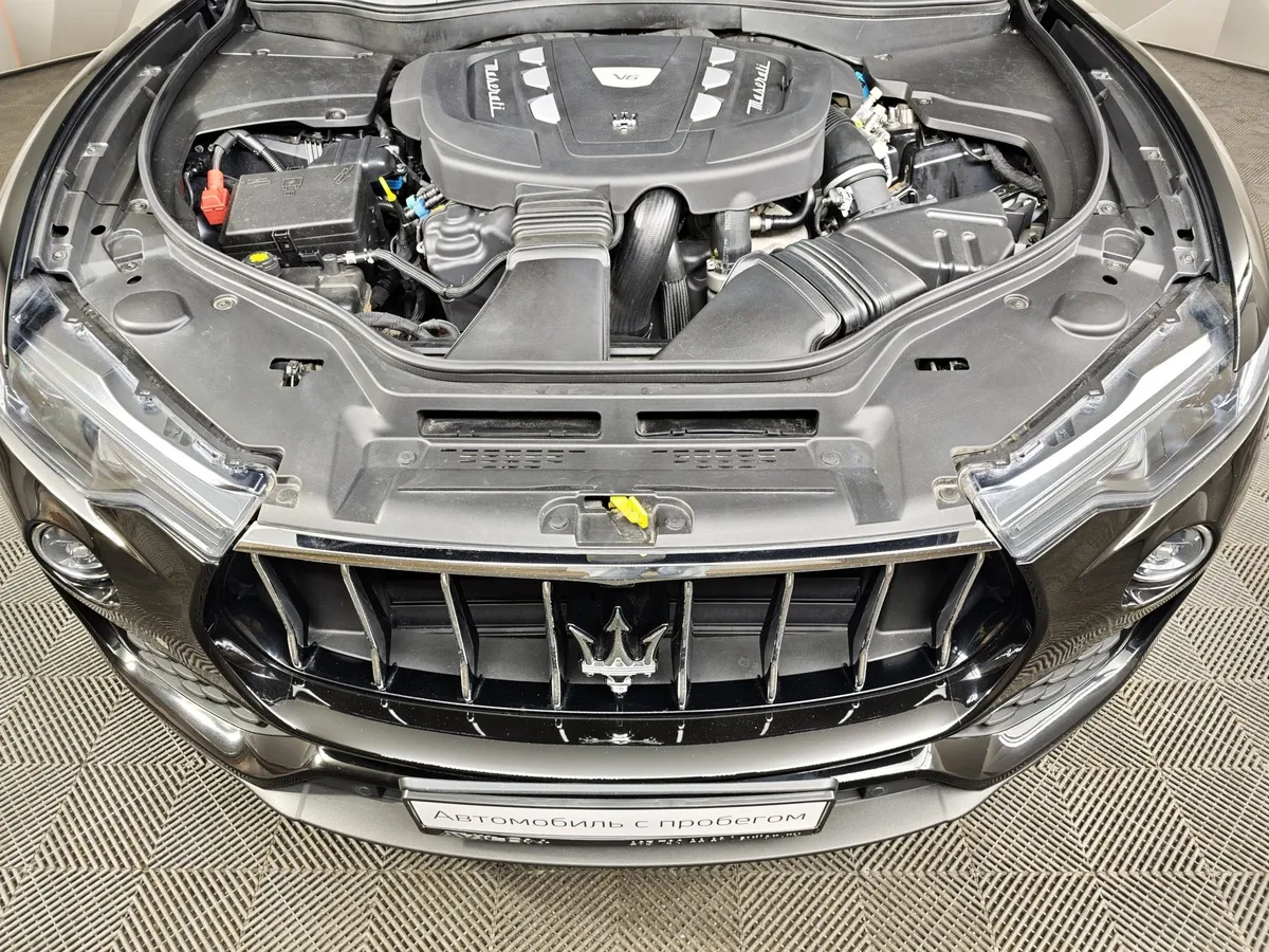Maserati Levante Diesel 3.0 V6 AT (275 л.с.) Gransport Черный в АВИЛОН. Слайд №10