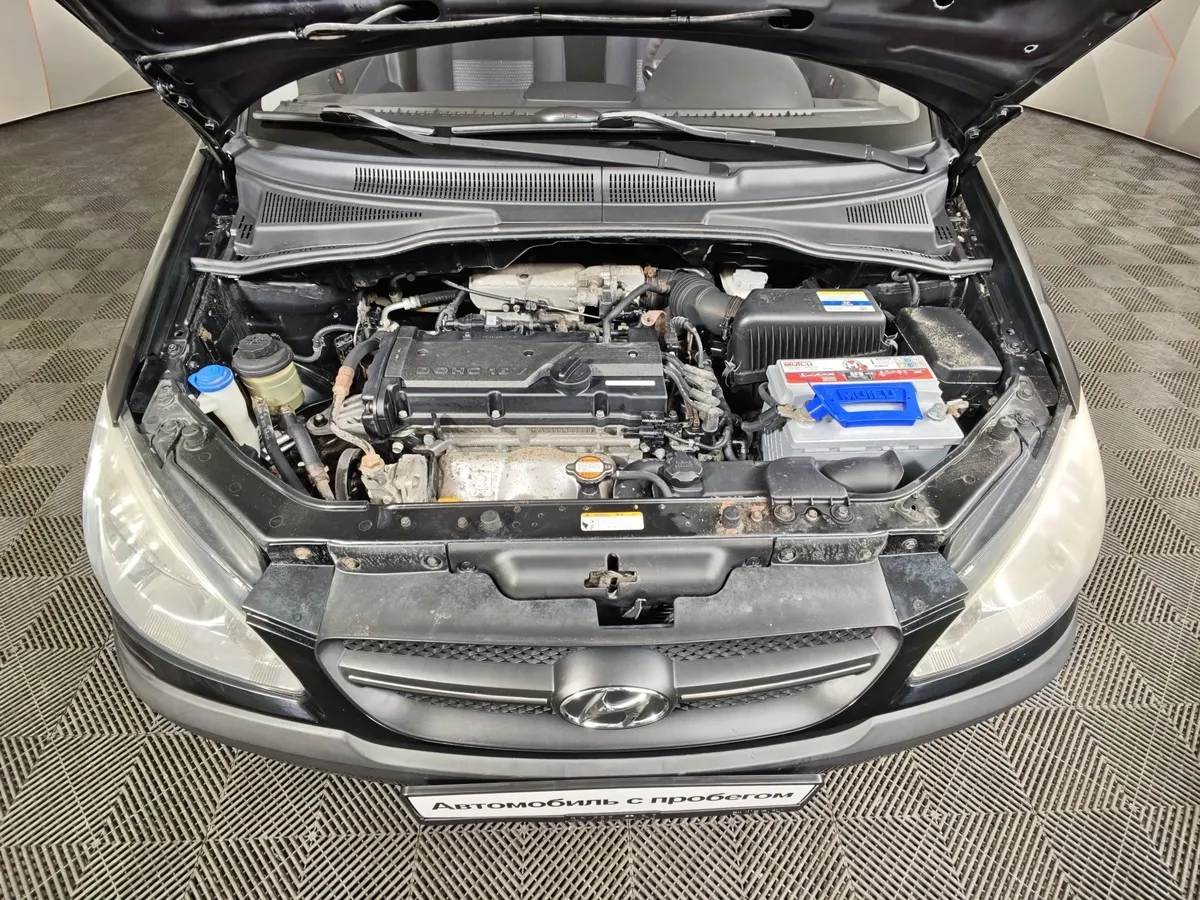 Hyundai Getz 1.4 AT (97 л.с.) Черный в АВИЛОН. Слайд №10