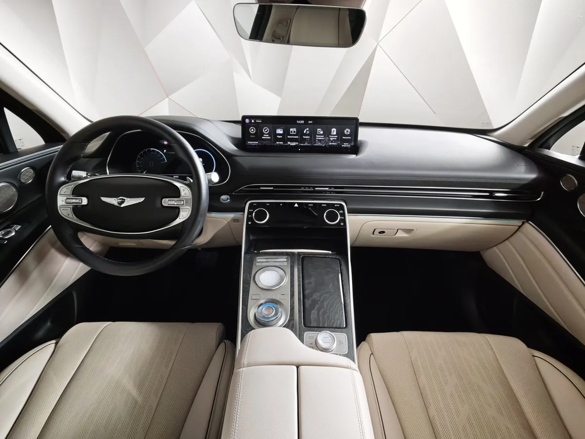 Genesis GV80 2.5 T-GDI 8AT 4WD (249 л.с.) Luxury Черный в АВИЛОН. Слайд №14