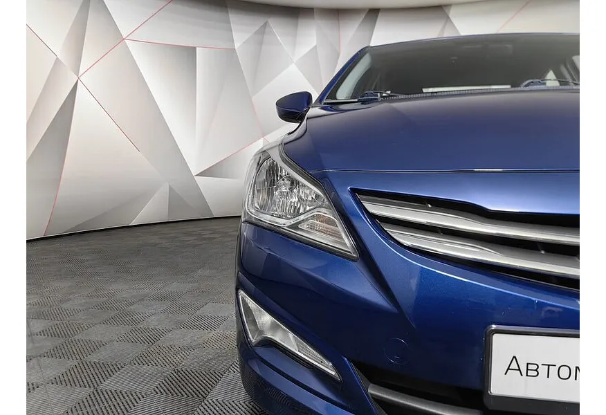 Hyundai Solaris 1.6 MT (123 л.с.) Comfort Синий в АВИЛОН. Слайд №10