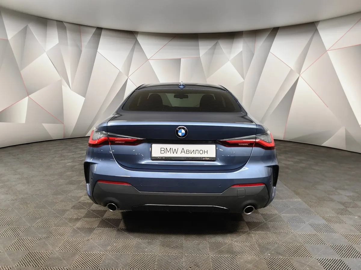 BMW 4 серия 420i AT (184 л.с.) M Sport Pure Синий в АВИЛОН. Слайд №4