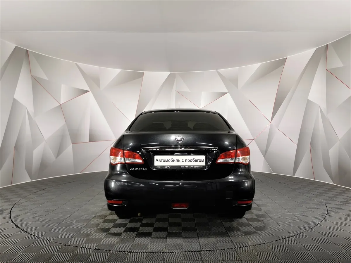 Nissan Almera 1.6 MT (102 л.с.) Черный в АВИЛОН. Слайд №8