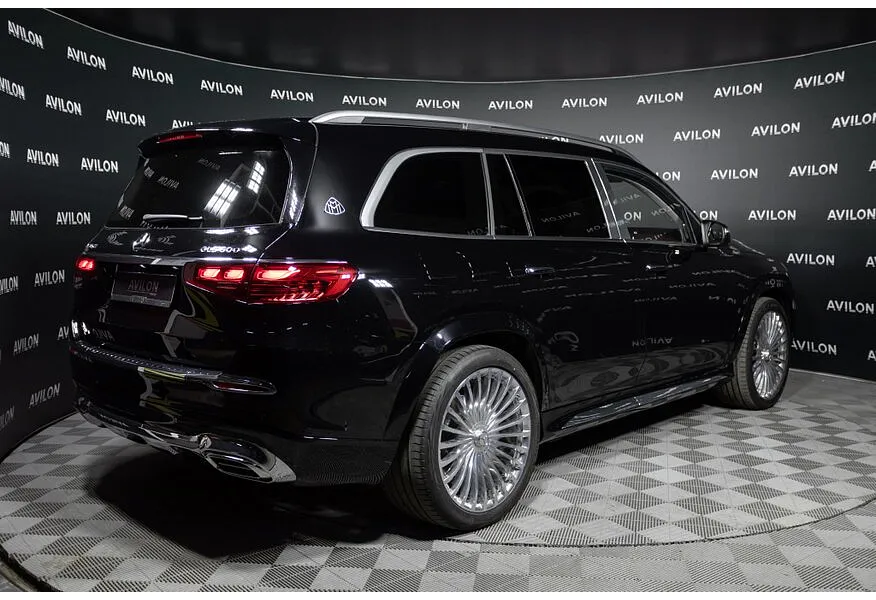 Mercedes-Benz GLS 600 9G-Tronic 4Matic (557 л.с.) Черный в АВИЛОН. Слайд №8