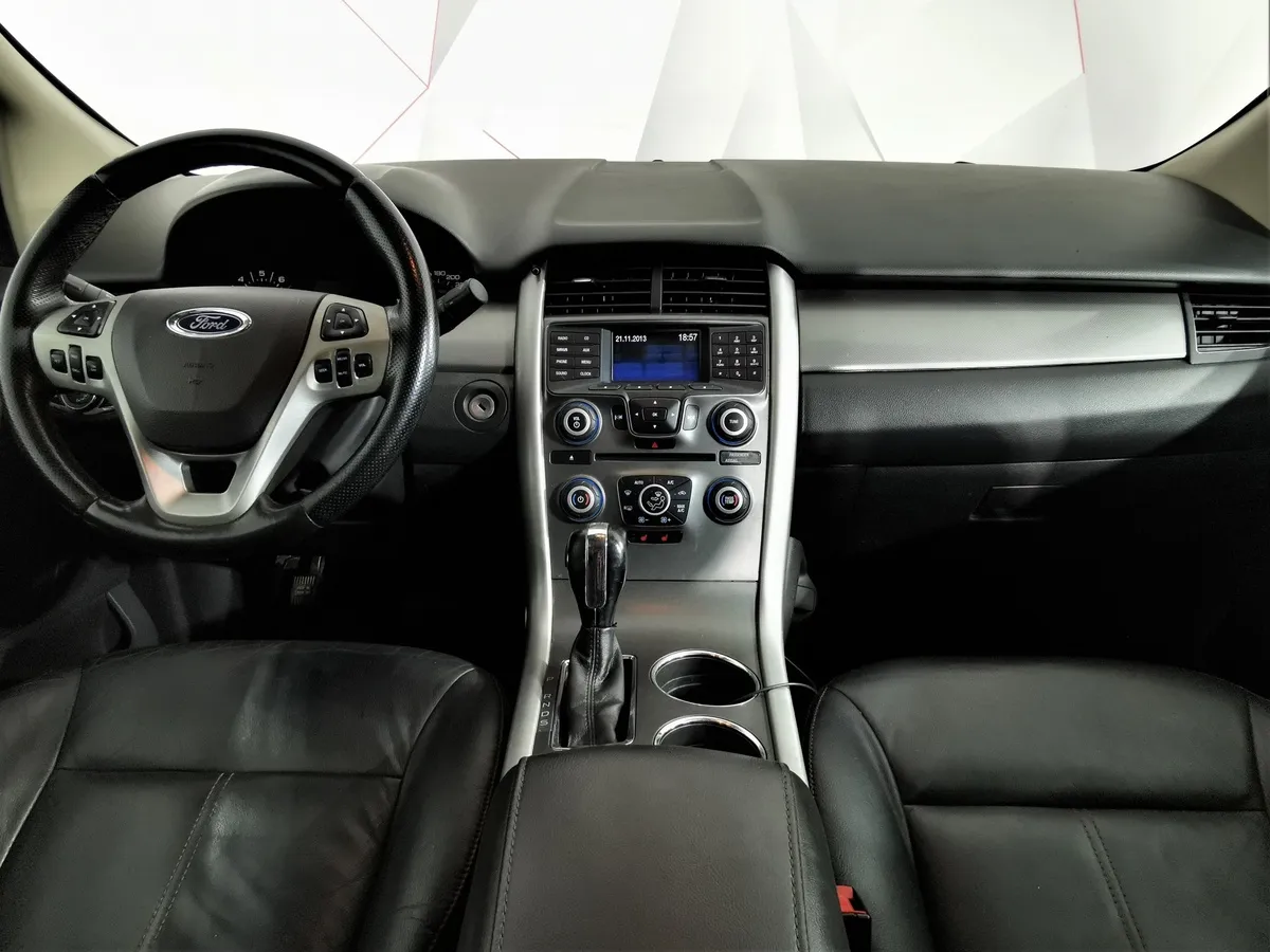 Ford Edge 3.5 AT AWD (288 л.с.) Белый в АВИЛОН. Слайд №13