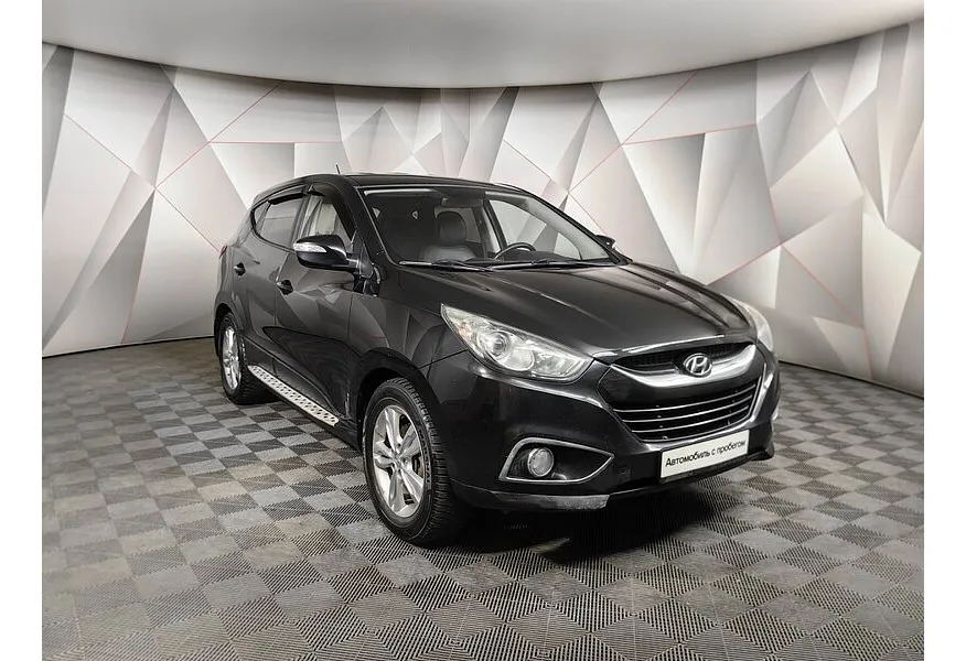 Hyundai ix35 2.0 CRDi AT 4WD (184 л.с.) Comfort Черный в АВИЛОН. Слайд №3