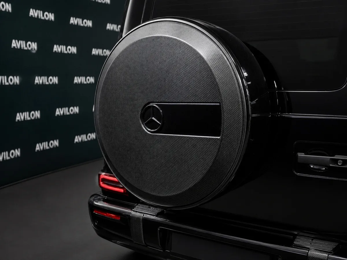 Mercedes-Benz G-Класс G 63 AMG Speedshift 4Matic (585 л.с.) Черный в АВИЛОН. Слайд №14