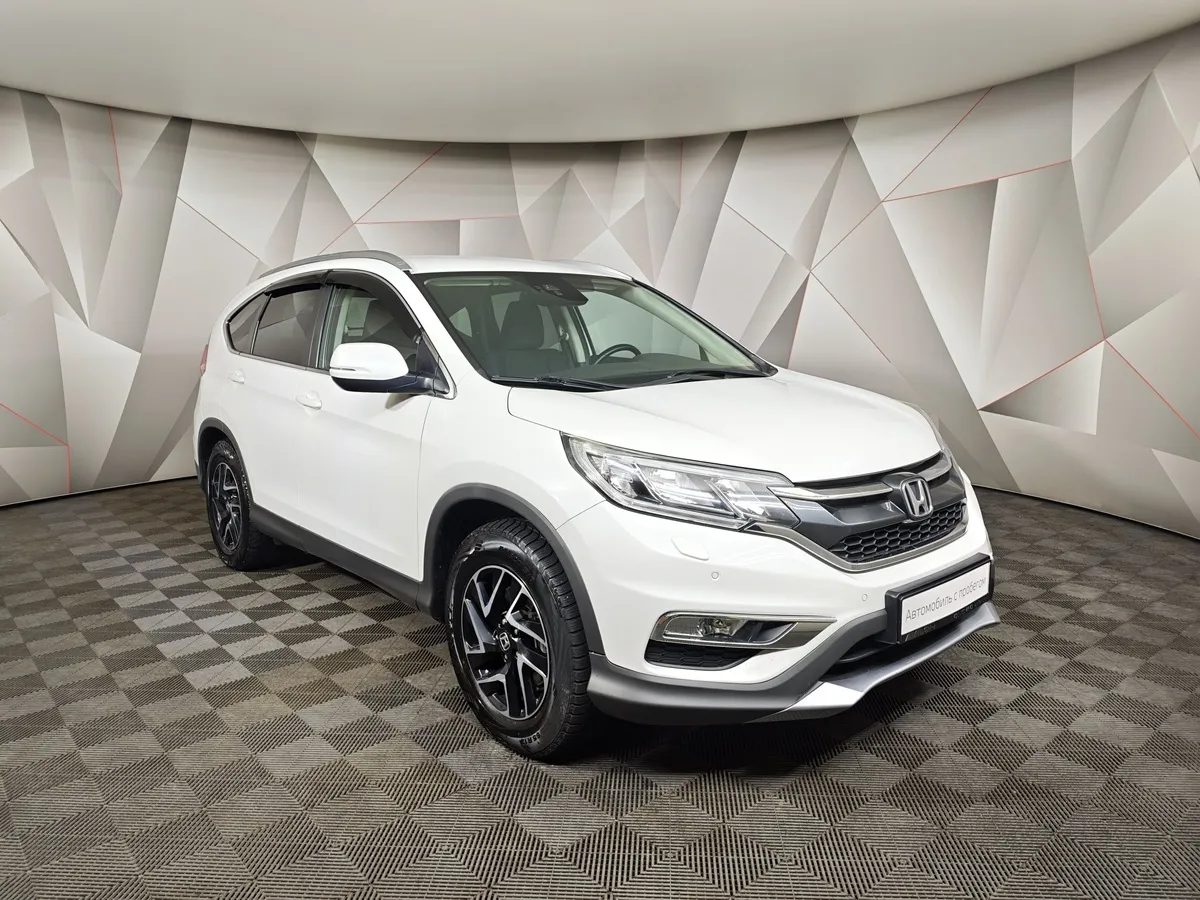 Honda CR-V 1.6d AT 4WD (160 л.с.) Белый в АВИЛОН. Слайд №3