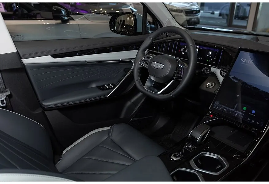 Geely Atlas 2.0T AT 4WD (200 л.с.) Luxury Синий в АВИЛОН. Слайд №9