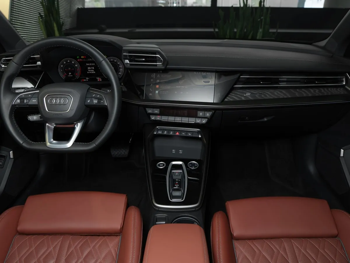 Audi A3 1.5 TFSI AMT (160 л.с.) Серый в АВИЛОН. Слайд №8