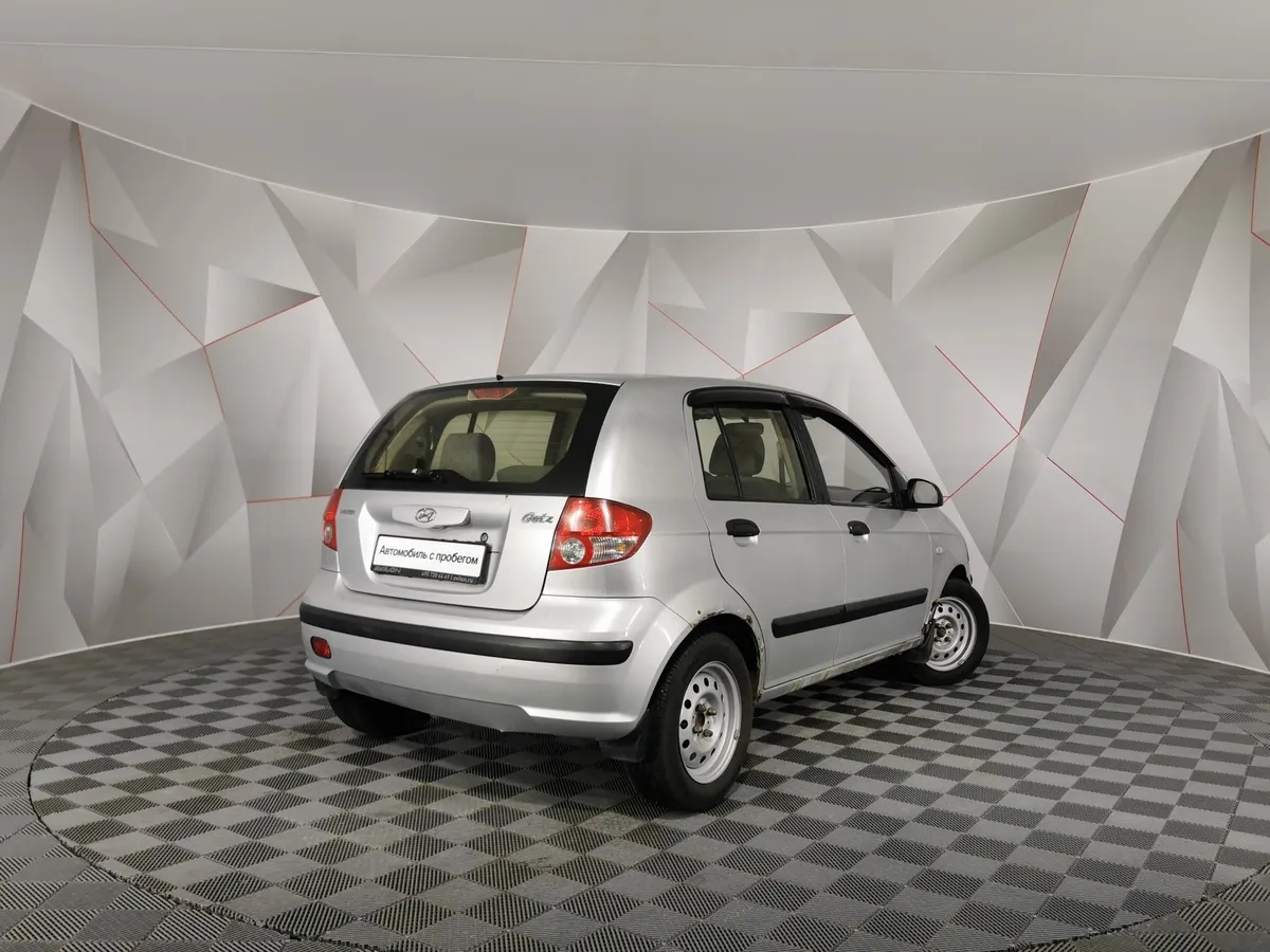 Hyundai Getz 1.3 AT (85 л.с.) Серебристый в АВИЛОН. Слайд №2